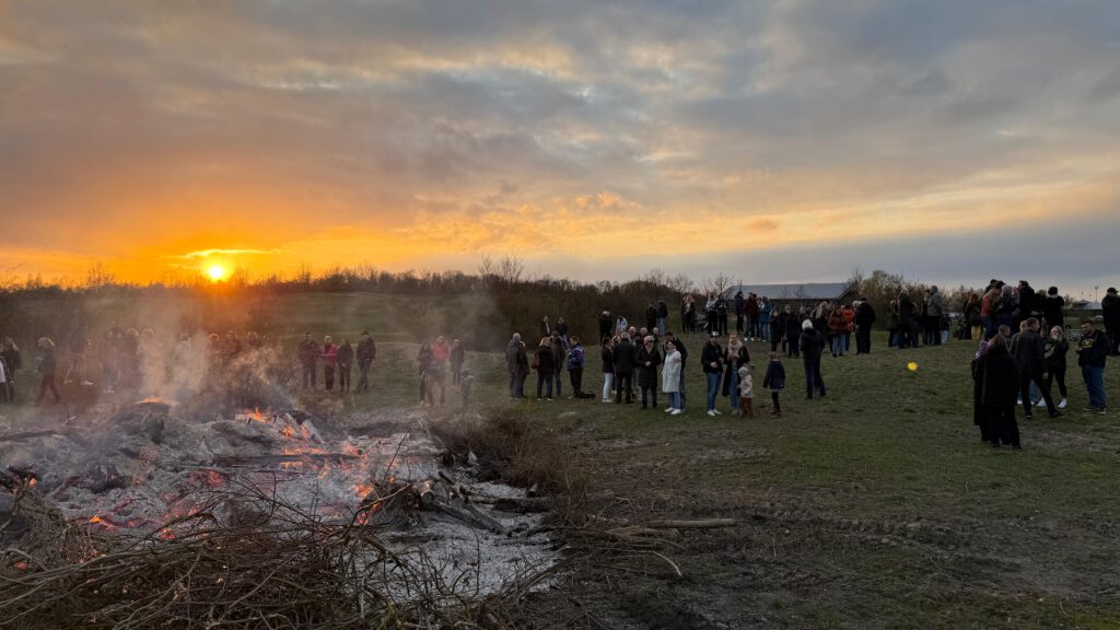 Osterfeuer in Gleidingen 2026